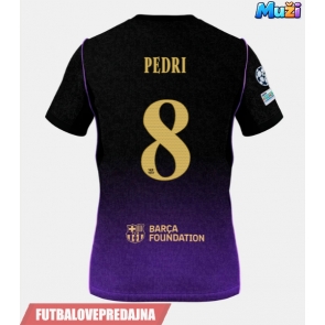 Lacne Muži Futbalové dres Barcelona Pedri Gonzalez #8 2026-27 Krátky Rukáv - Preč